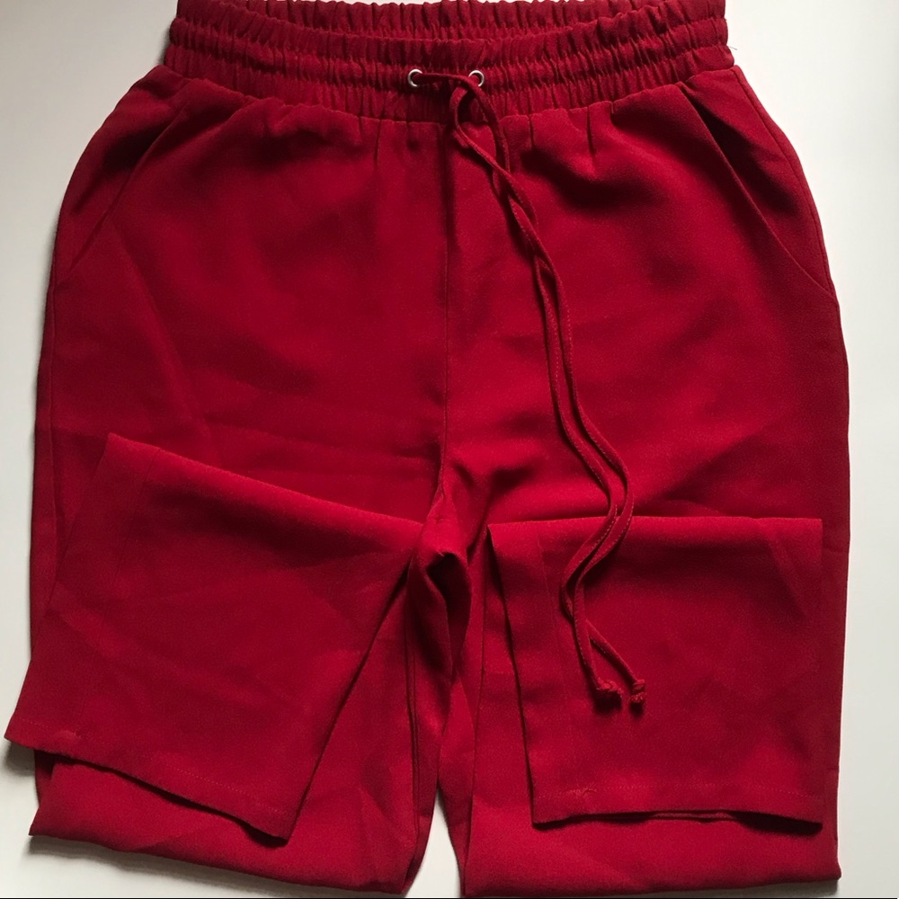 Red pants